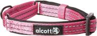 alcott adventure martingale collar: reflective stitching & neoprene padding for enhanced safety and comfort logo