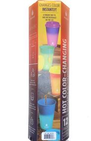 img 2 attached to Manna Hot Color Changing To-Go Cups: 12-pack to Keep Your Drinks Fun and Temperature Controlled