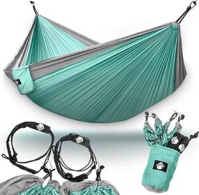 img 4 attached to 🏕️ Legit Camping Hammock: Ultimate 2-Person Tree Hammock for Outdoor Adventure