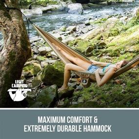 img 3 attached to 🏕️ Legit Camping Hammock: Ultimate 2-Person Tree Hammock for Outdoor Adventure