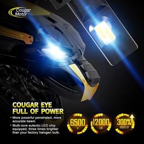 img 3 attached to 💡 Ксеноновая лампа Cougar Motor X-Small H13 LED, 12000LM 6500K (9008) - Комплект для полной конверсии - Холодный белый, 360° регулируемый луч - Замена галогенных ламп (комплект из 2 шт)