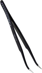 img 3 attached to 🔍 Martelli Pin Point Tweezers, Black: Precision and Elegance Combined
