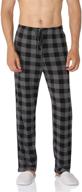 yimanie plaid pajama cotton lounge logo