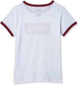 img 3 attached to Shop the Stylish Levis Classic Batwing T Shirt Ringer for Girls' Tops & Tees!