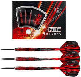 img 4 attached to 🎯 Improve Your Game with Harrows Fire Inferno 90% Tungsten Steel Tip Darts