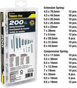 img 3 attached to 🔧 Tradespro 835798 Spring Assortment - 200 Piece