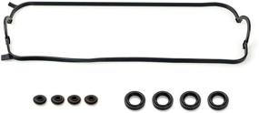 img 3 attached to 💯 High-Quality Valve Cover Gasket Set for Acura Honda Isuzu CL Accord Odyssey Oasis - 2.3L 2.2L L4 Engine - F22B1 F23A1 F23A4 F23A5 F23A7 (1994-2002) - Includes Spark Plug Tube Seals and Grommets