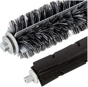 img 1 attached to 🛠️ iRobot 4636432 Authentic Replacement Parts - Roomba 600 Series Replenishment Kit (1 Bristle Brush, 1 Beater Brush, 1 Spinning Side Brush, 3 AeroVac Filters, and 1 Round Cleaning tool), White