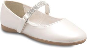 img 3 attached to OLIVIA Girls Mary Jane Ballet Shoes - Athletic Style for Girls