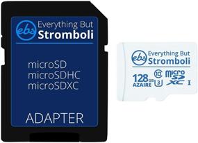 img 3 attached to 📸 Everything But Stromboli 128GB Azaire MicroSD Memory Card & Adapter for Samsung Galaxy A Series Phones: A10, A10e, A20, A30, A50 - Speed Class 10, U3, UHS-1, SDXC Plus - Includes Micro & SD Card Reader (1)