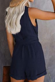 img 3 attached to 👗 Adibosy Sleeveless Jumpsuit Rompers - Women's Jumpsuits, Rompers & Overalls