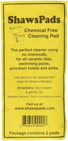 img 1 attached to 🌿 Environmentally-Friendly Toilet Ring Remover Pads: Ideal for Porcelain Toilets, Ceramic Tiles, Sinks, and More!