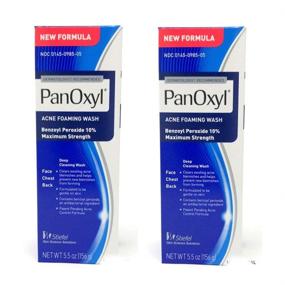 img 2 attached to 🧼 PanOxyl 10% Acne Foaming Wash - 5.5 Ounce (Value Pack of 2): Enhancing Skin Care Routine for Optimal Results