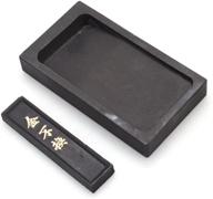 🖌️ nuolux rectangle ink stick: traditional chinese calligraphy and painting inkstone with premium chinese taditional ink stones logo