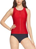 👙 tsla sleeveless swimwear tankini swimsuit - women's swimwear and cover ups for ideal fashion and comfort logo