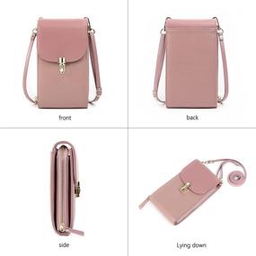 img 2 attached to 👜 Carryluxy Crossbody Wallets and Handbags for Women - Stylish Shoulder Bags and Wallets