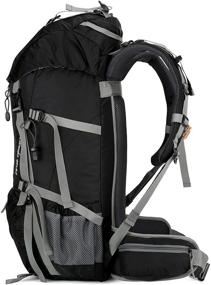 img 2 attached to 🎒 Loowoko Waterproof Climbing Mountaineering Backpack
