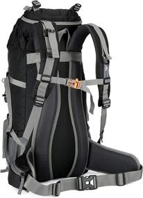 img 1 attached to 🎒 Loowoko Waterproof Climbing Mountaineering Backpack