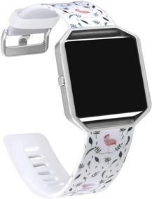 img 4 attached to SKYLET совместим с ремешками Fitbit Blaze с застежкой-пряжкой Frame