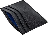 👜 sleek genuine leather minimalist wallet with ample slots logo