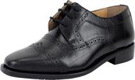 👞 authentic genuine leather printed boys' shoes and oxfords by liberty gliders logo