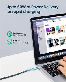 img 3 attached to RAMPOW 60W USB C to USB C кабель 3