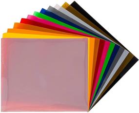 img 2 attached to 🎁 SISER EasyWeed Heat Transfer Vinyl 12x15 Bundle: 12-Color Starter Pack with Vinyl Wrap Toolkit