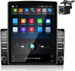 img 4 attached to UNITOPSCI 9.7 Inch Android Car Stereo Double Din Car Radio: GPS, Bluetooth, Touchscreen, WiFi, FM Radio, Multimedia, Mirror Link, Backup Camera Input, Dual USB, SWC+ 12 LEDs & Backup Camera Included