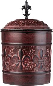 img 3 attached to Stylish and Functional 4 Piece Versailles Canister Set with Fresh Seal Covers