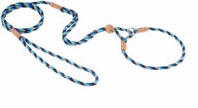 img 3 attached to 🐾 4mm X 42in x 10in Alvalley Nylon Martingale Show Lead with Collar for Dogs