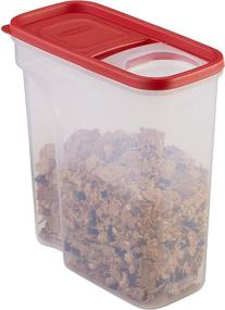 img 1 attached to 🍽️ Clear Rubbermaid Modular Food Lids, Space-Saving Plastic Storage Containers, 18-Cup