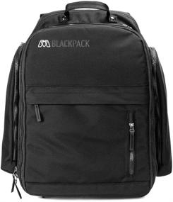 img 1 attached to 🔌 MOS BLACKPACK Electronics Travel Backpack: Unparalleled Organization and Protection for Tech Enthusiasts