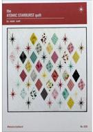 vibrant and eye-catching: discover the atomic sunburst quilt pattern by violet craft vcr020 logo