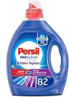 поющий жидкий стиральный порошок persil proclean: мощный борец с неприятным запахом, удвоенная концентрация, 82 цикла стирки - 82.5 унций. логотип