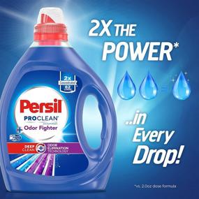 img 1 attached to Persil ProClean Liquid Laundry Detergent: Powerful Odor Fighter, 2X Concentrated, 82 Loads - 82.5 Oz