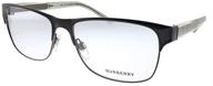 burberry be1289 eyeglasses brushed brown logo