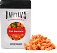 happy wax red mandarin melts logo