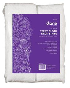 img 3 attached to 🧣 Diane Terry Cloth Neck Strips – 36 Pack – Fast Drying Towel for Neck – Barber Shop/Salon/Spa Use – Extra Durable & Absorbent – White, D8320