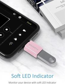 img 2 attached to 🔌 Адаптер Lention USB C к USB 3.0 (3 штуки) - конвертер OTG для MacBook Pro, iPad Pro, Chromebook и других устройств