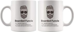 img 2 attached to Unique Bearded Funcle Mug: The Perfect Funny Gift for Your Favorite Uncle on Father's Day!