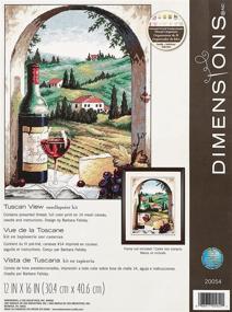 img 2 attached to 🧵 DIMENSIONS Needlepoint Kit, Tuscan View, 12x16 inches