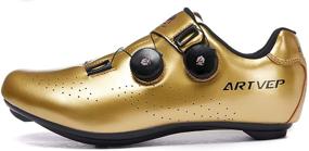 img 3 attached to 🚴 ARTVEP Men's and Women's Cycling Shoes for Road Bikes: Compatible with Look, SPD, SPD-SL, Delta Cleats - Ideal for Spinning, Peloton, and Indoor/Outdoor Use