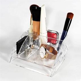img 3 attached to COM TOP Acrylic Organizer Cosmetic Accessories