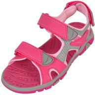 khombu kids' girls river sandal, pink - stylish & sturdy summer footwear for walking, hiking, and casual outings logo