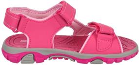 img 2 attached to Khombu Kids' Girls River Sandal, Pink - Stylish & Sturdy Summer Footwear for Walking, Hiking, and Casual Outings