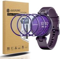 🔒 ggooig 3 упаковки для защиты garmin lily: прозрачные защитные пленки из hd-полимера для экрана (нетребующие закалки) - совместимы с garmin lily [нет пузырьков] [простая установка] логотип