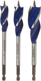 img 4 attached to 🔧 Irwin Tools SPEEDBOR 3 Piece 3041003: Optimize Your Drilling Speed with Precision