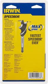 img 2 attached to 🔧 Irwin Tools SPEEDBOR 3 Piece 3041003: Optimize Your Drilling Speed with Precision