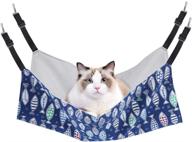 🐱 ultimate comfy haven: adjustable cat hammock bed for cats, small dogs, rabbits & more logo