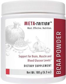 img 4 attached to Порошок Metatrition BCAA 💪 весом 180 г для улучшенной производительности и восстановления